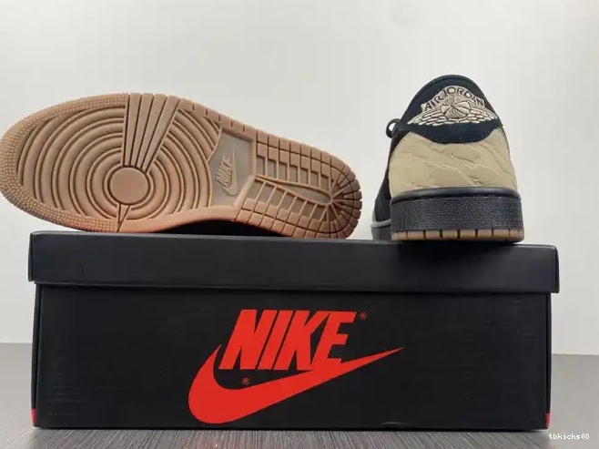 Cheap TBkick DN3400-001 Jordan 1 SoleFly Carnivore Low x Air 0404